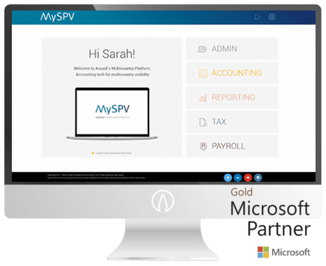 MySPV - Accounting tech for multicountry visibility
