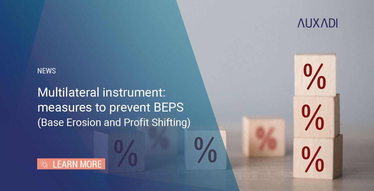 Multilateral Instrument: Measures to prevent BEPS (base erosion and ...