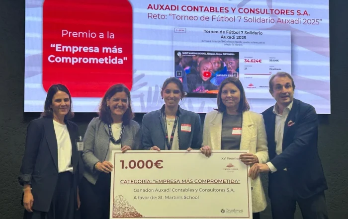 Auxadi Migranodearena Awards Most Committed Company