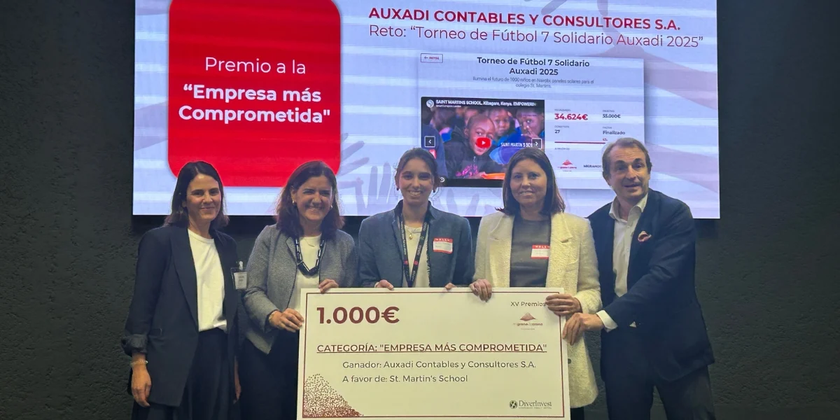 Auxadi Migranodearena Awards Most Committed Company